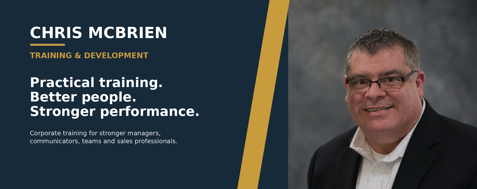 Chris McBrien Corporate Training